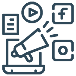 Social Media Marketing Icon
