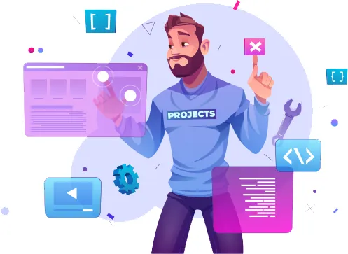 Web Design Vector Image