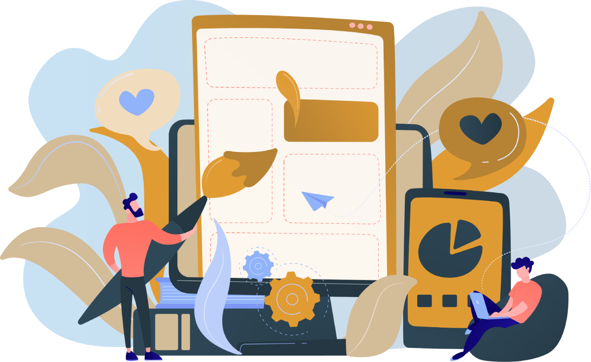 Content Strategy Vector Image