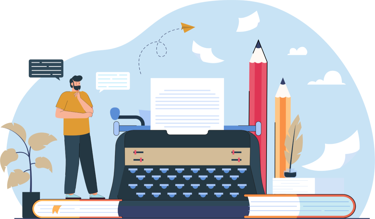 Copywriting Vector Image
