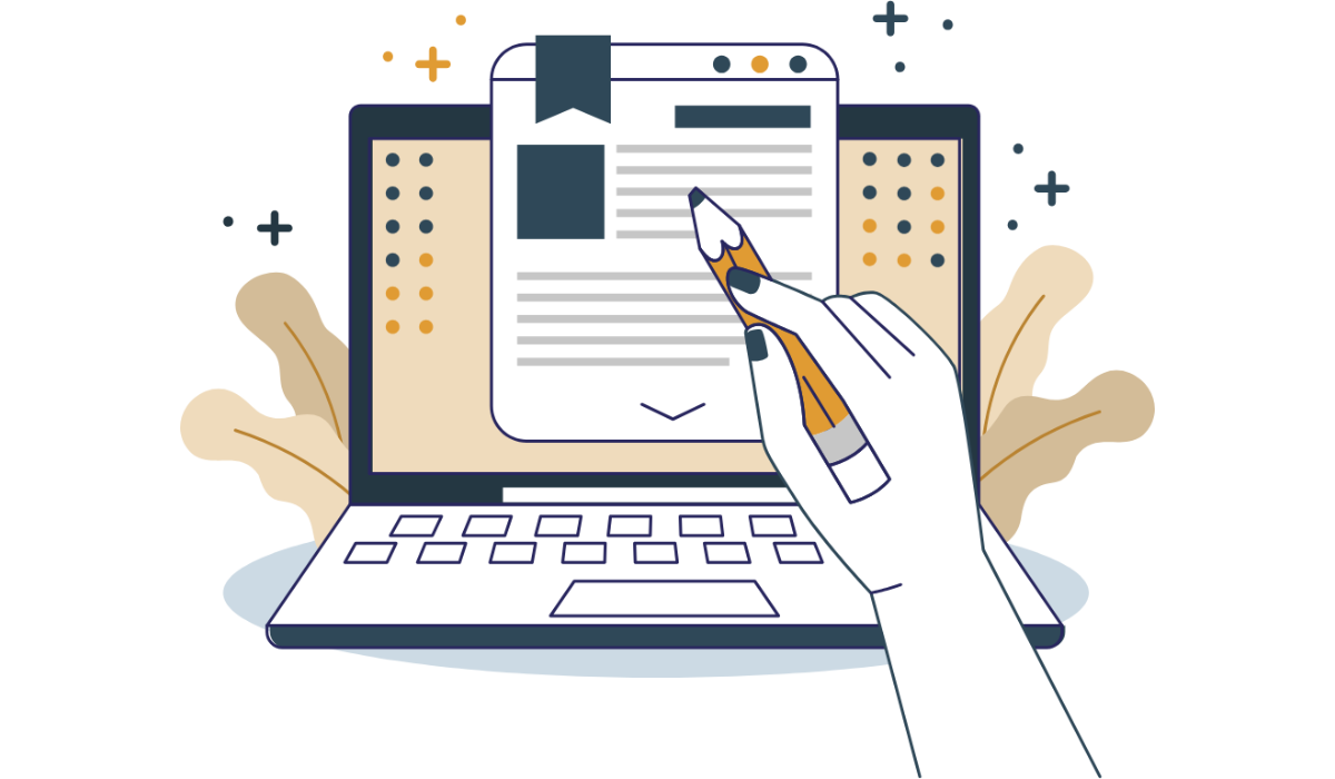 Copywriting  Vector Image