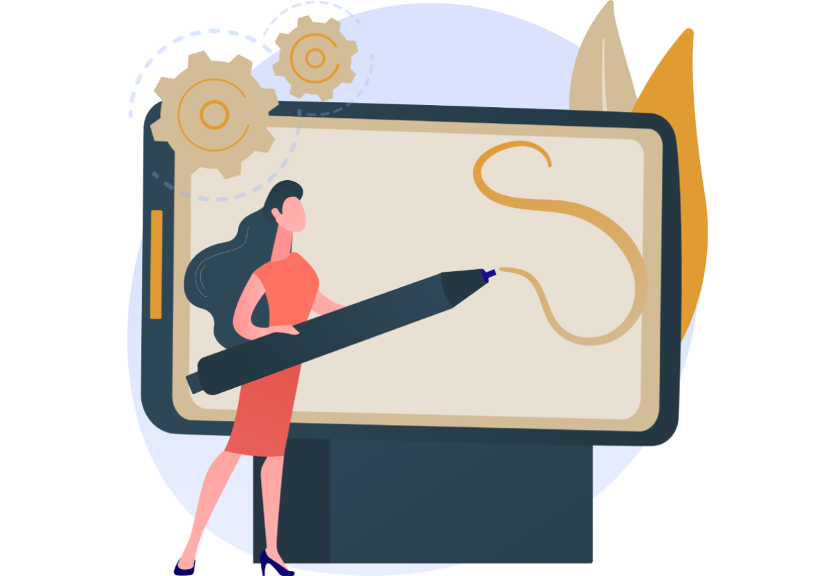 Graphic Design Vector Image