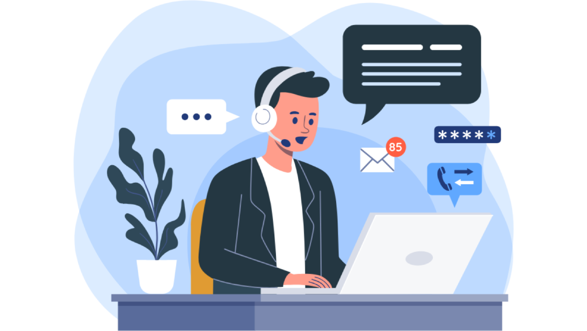 Customer Support Vector Image