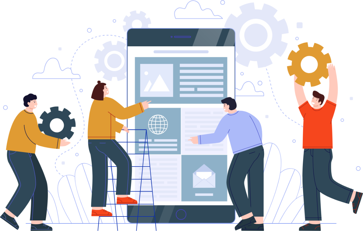 Project Management Vector Image