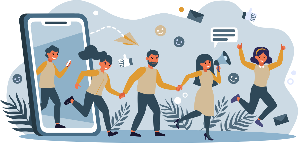 Public Relations Vector Image