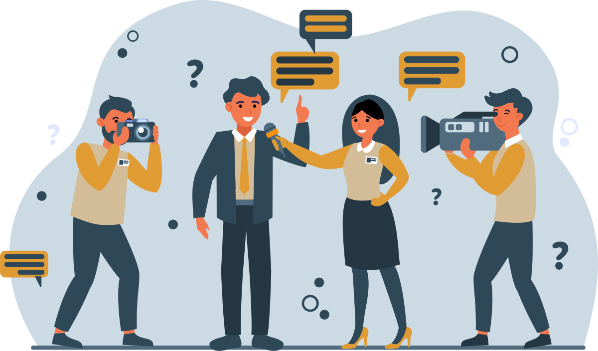 Public Relations Vector Image