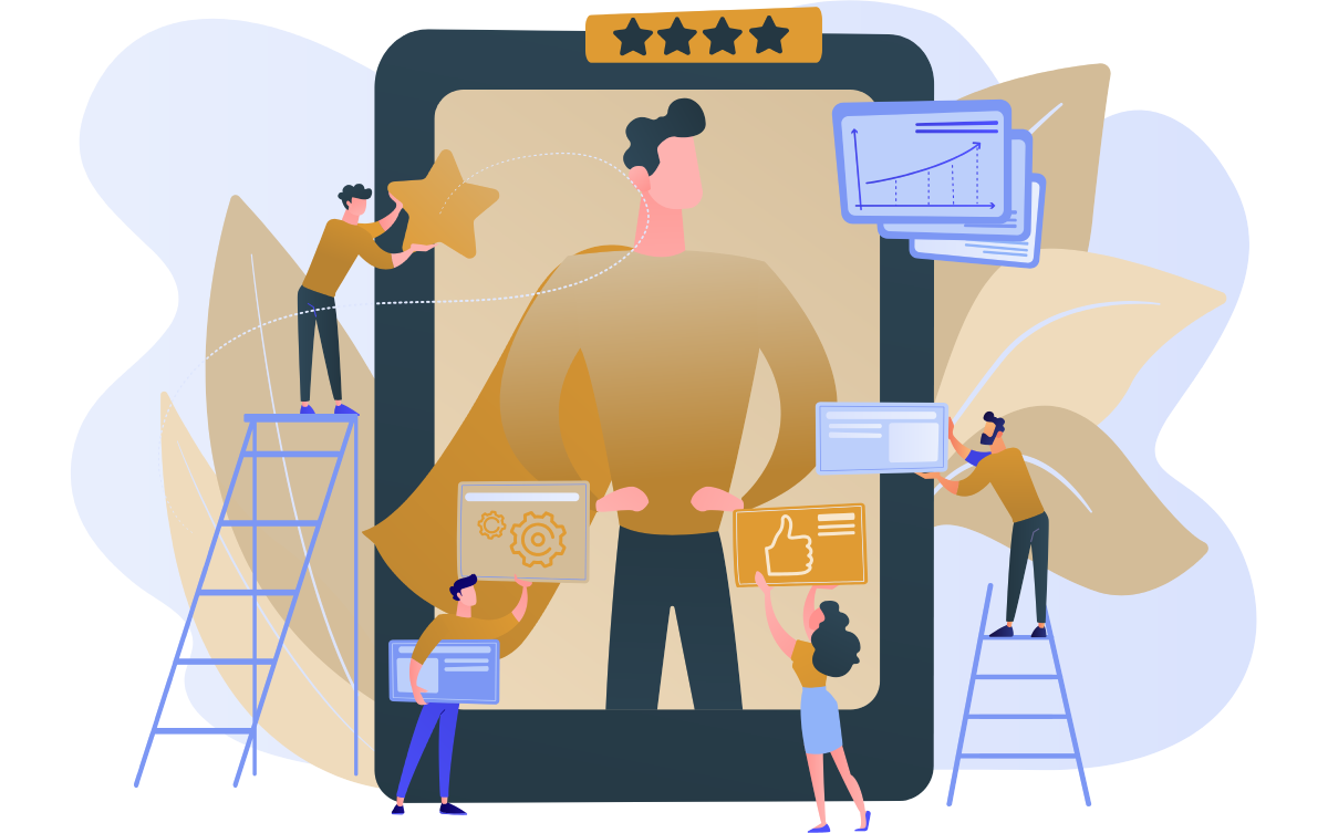 Reputation Management Vector Image