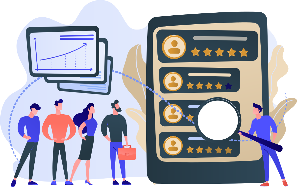 Reputation Management Vector Image