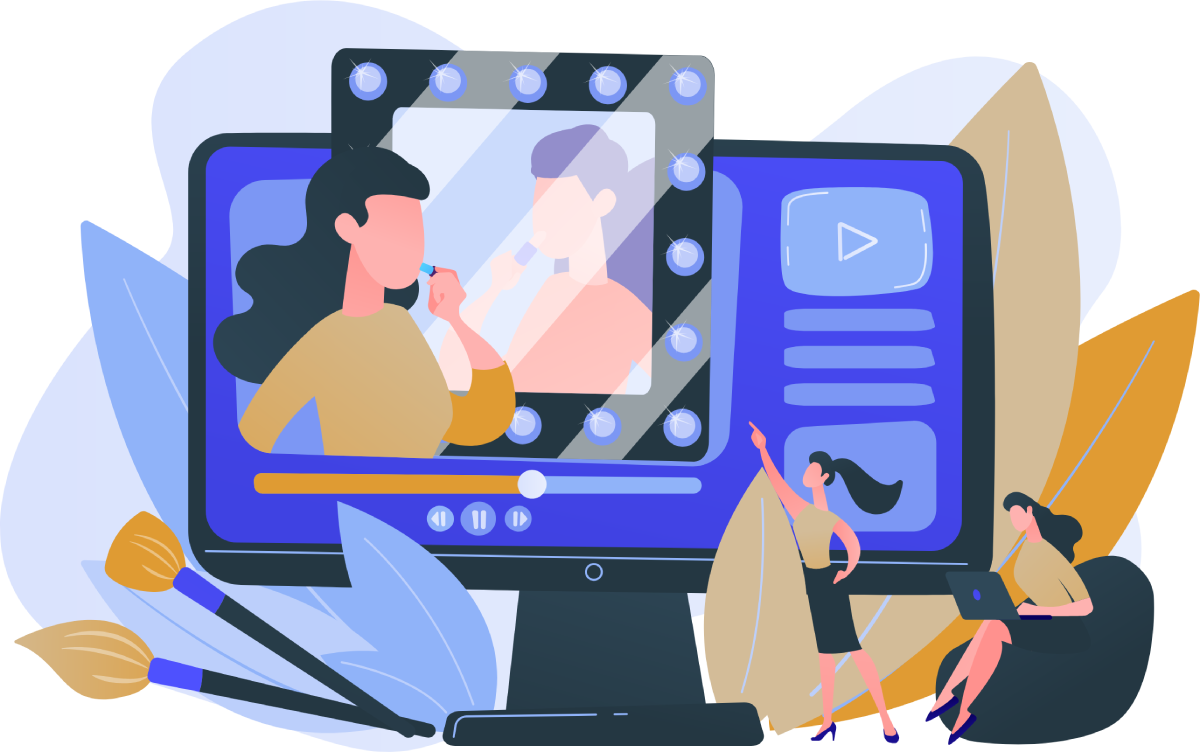 Video Production Vector Image